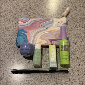 Ipsy bag with makeup